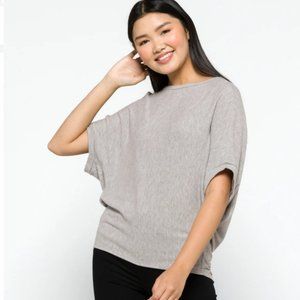 MICHAEL STARS Verna Dolman Sleeve Knit Top